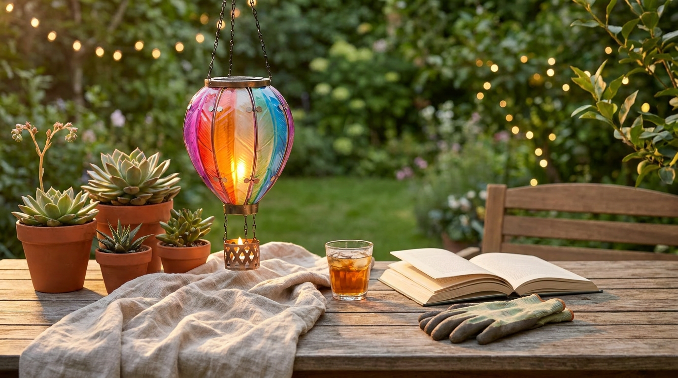 Enhancing Outdoor Ambiance with Solar Balloon Lantern Lighting