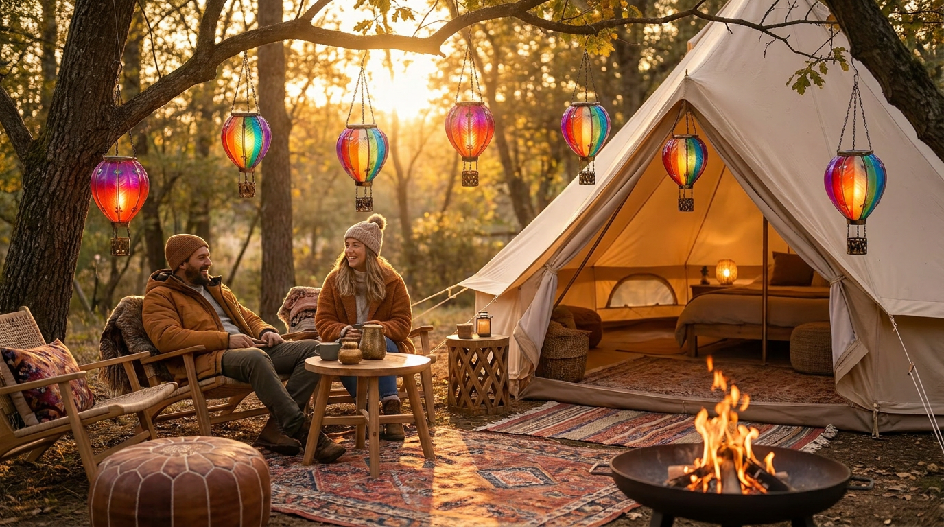 Solar Balloon Lanterns Challenge Camping Lighting Norms