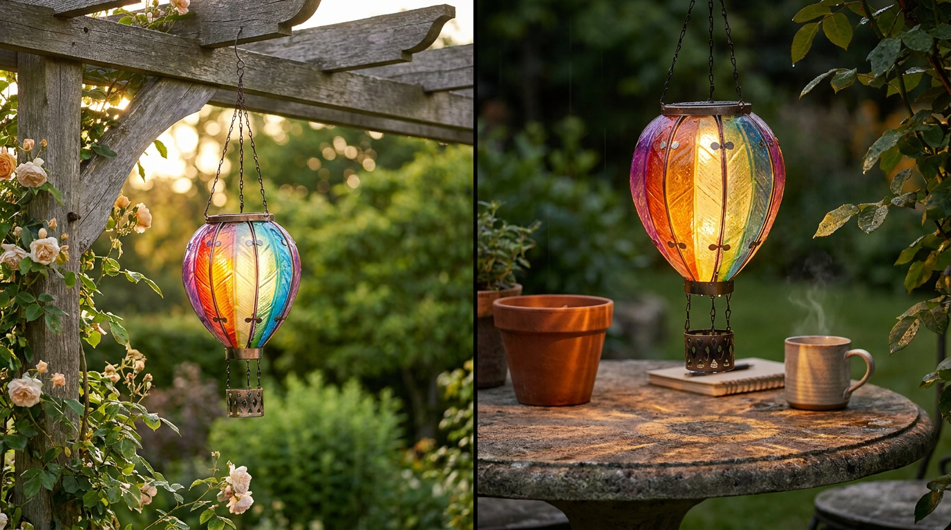 A 4-Point Field Test of the Solar Balloon Lantern