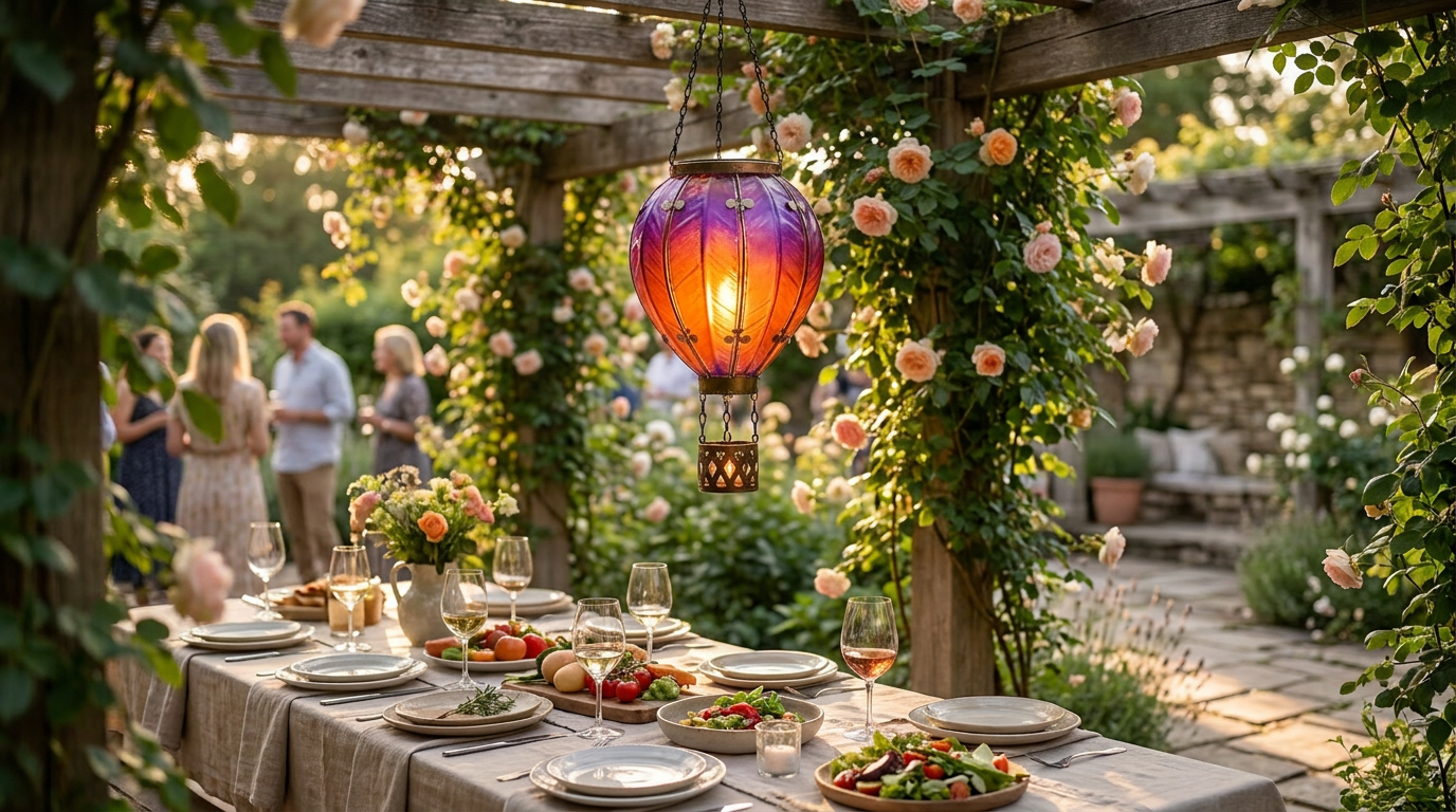 Solar Balloon Lantern Challenges Garden Decor Trends