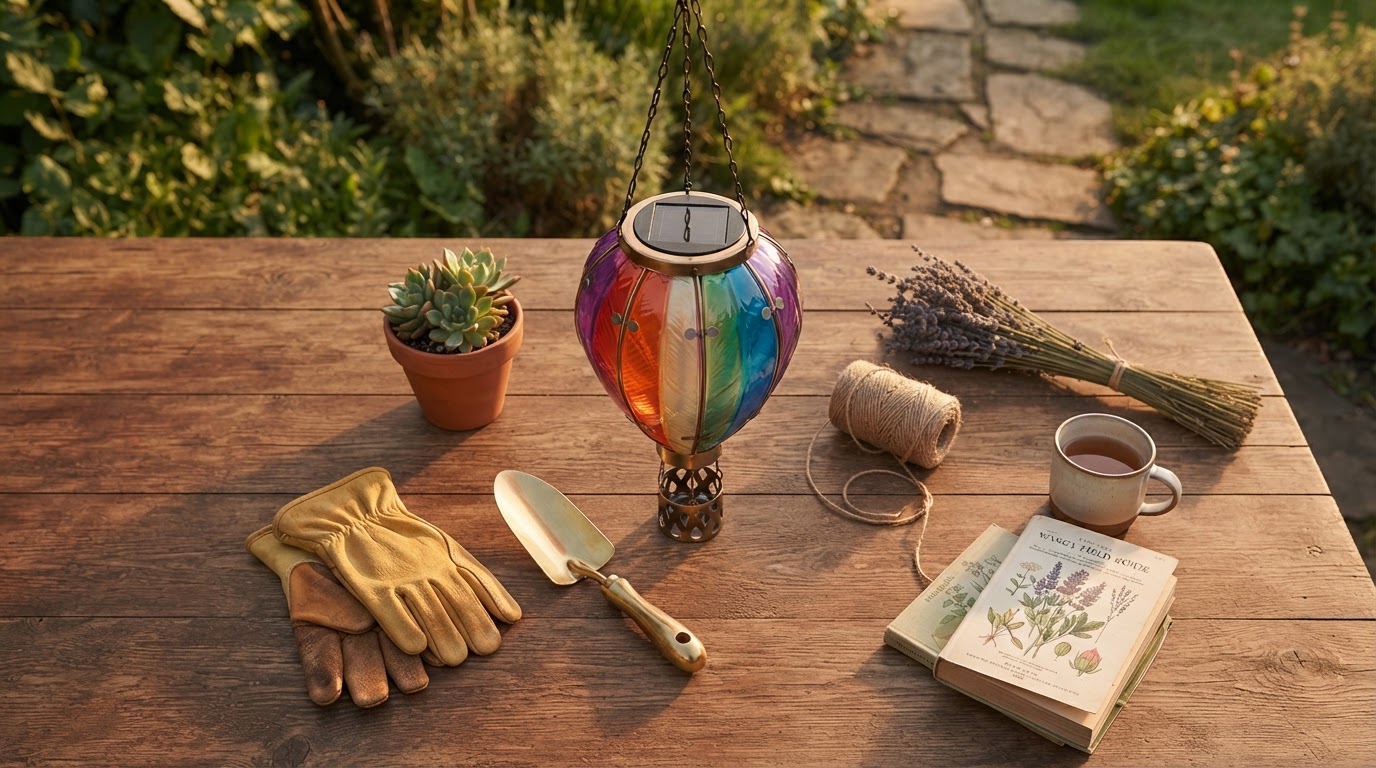 Solar Balloon Lantern Gifts for Garden Enthusiasts