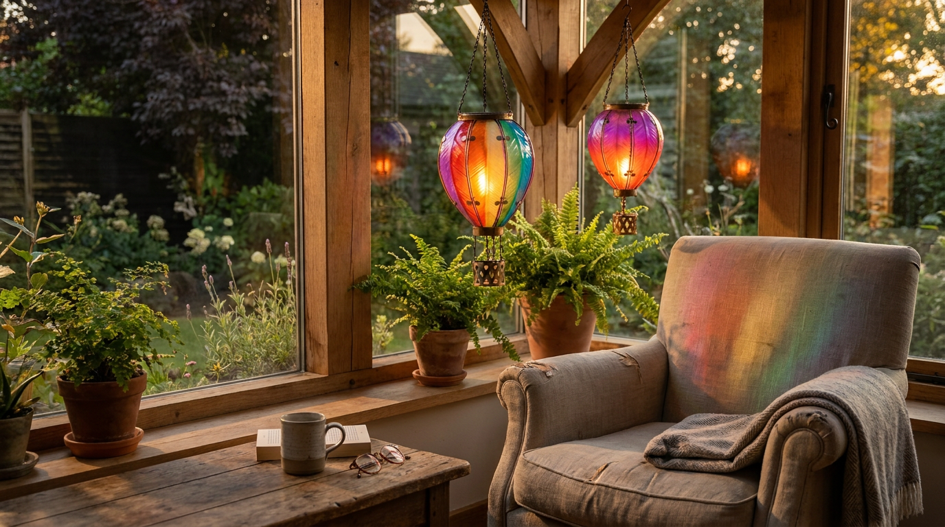 How Does a Solar Balloon Lantern Function in Low Light?