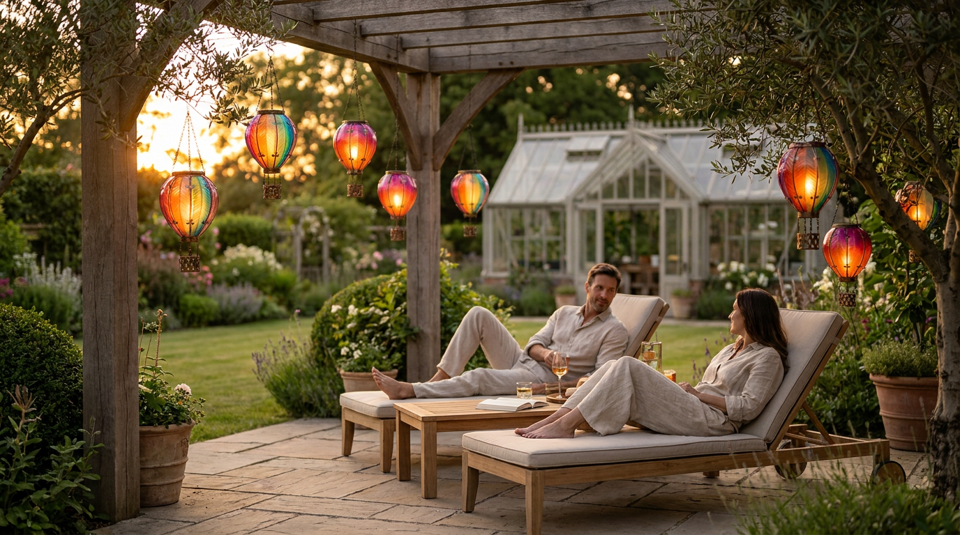 Solar Balloon Lanterns Solve the No-Outlet Lighting Dilemma