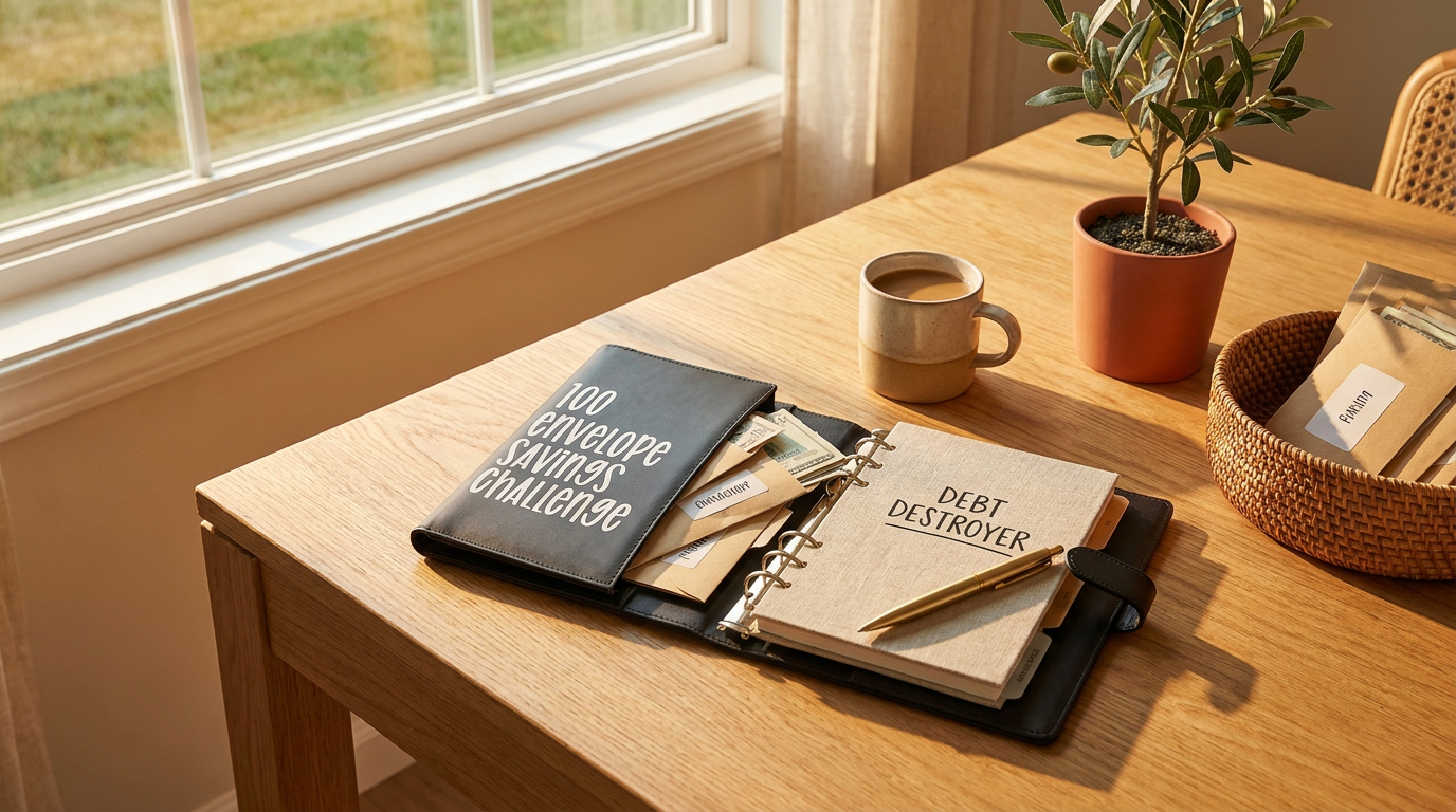 Debt Destroyer: Pay Off Bills with 100 Envelope Binder
