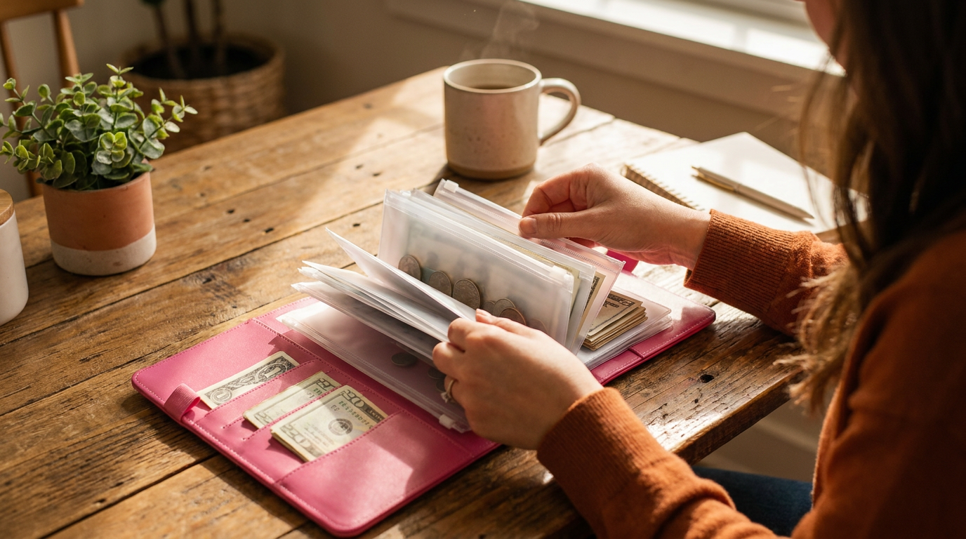 How do I organize a 100 Envelope Challenge Binder?