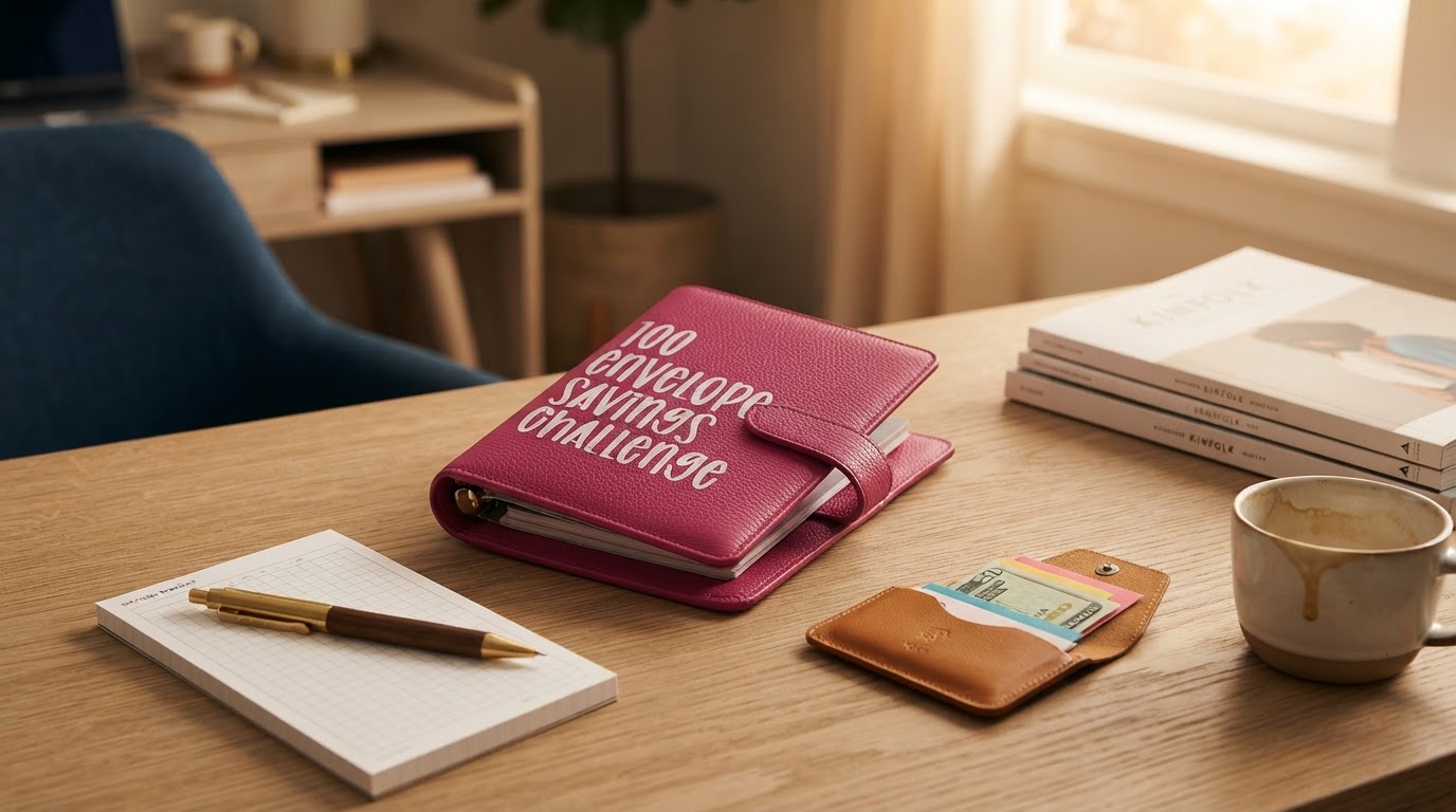 Optimizing Space with the Mini 100 Envelope Challenge Binder