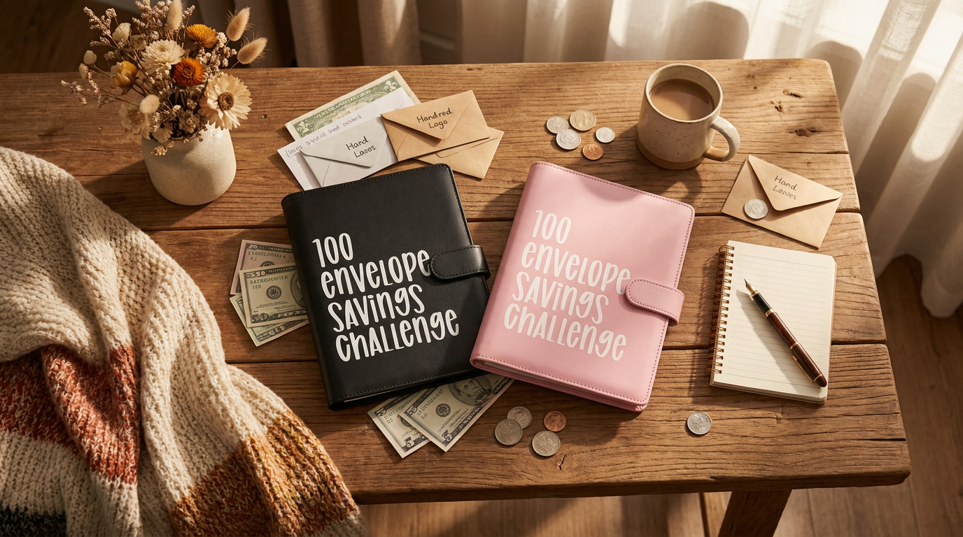 Choosing Your 100 Envelope Challenge Binder Set