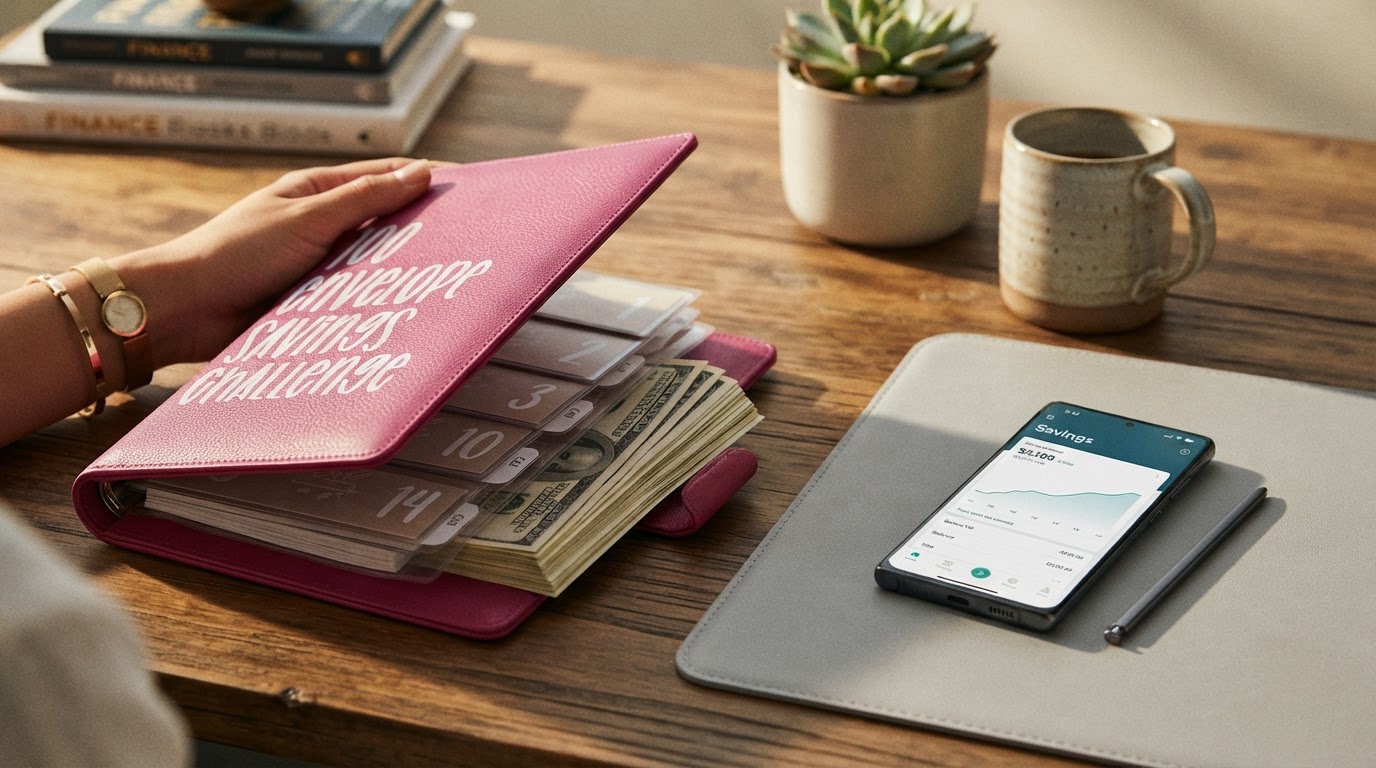Is a Savings Challenge Book better than a digital app?