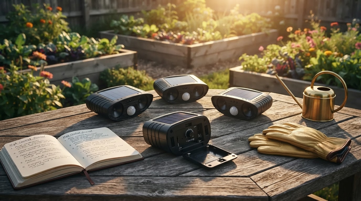 5 Key Features to Look For in a Solar Yard Repeller