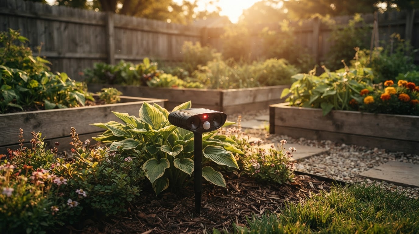 How effective is a Solar Animal Repellent in the garden?