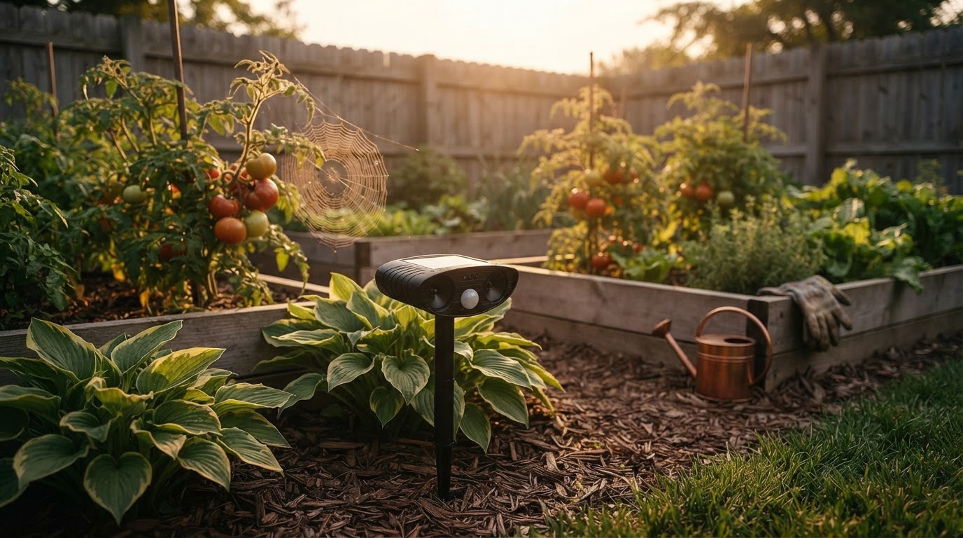 How to keep animals out of garden using Solar Animal Repellent?