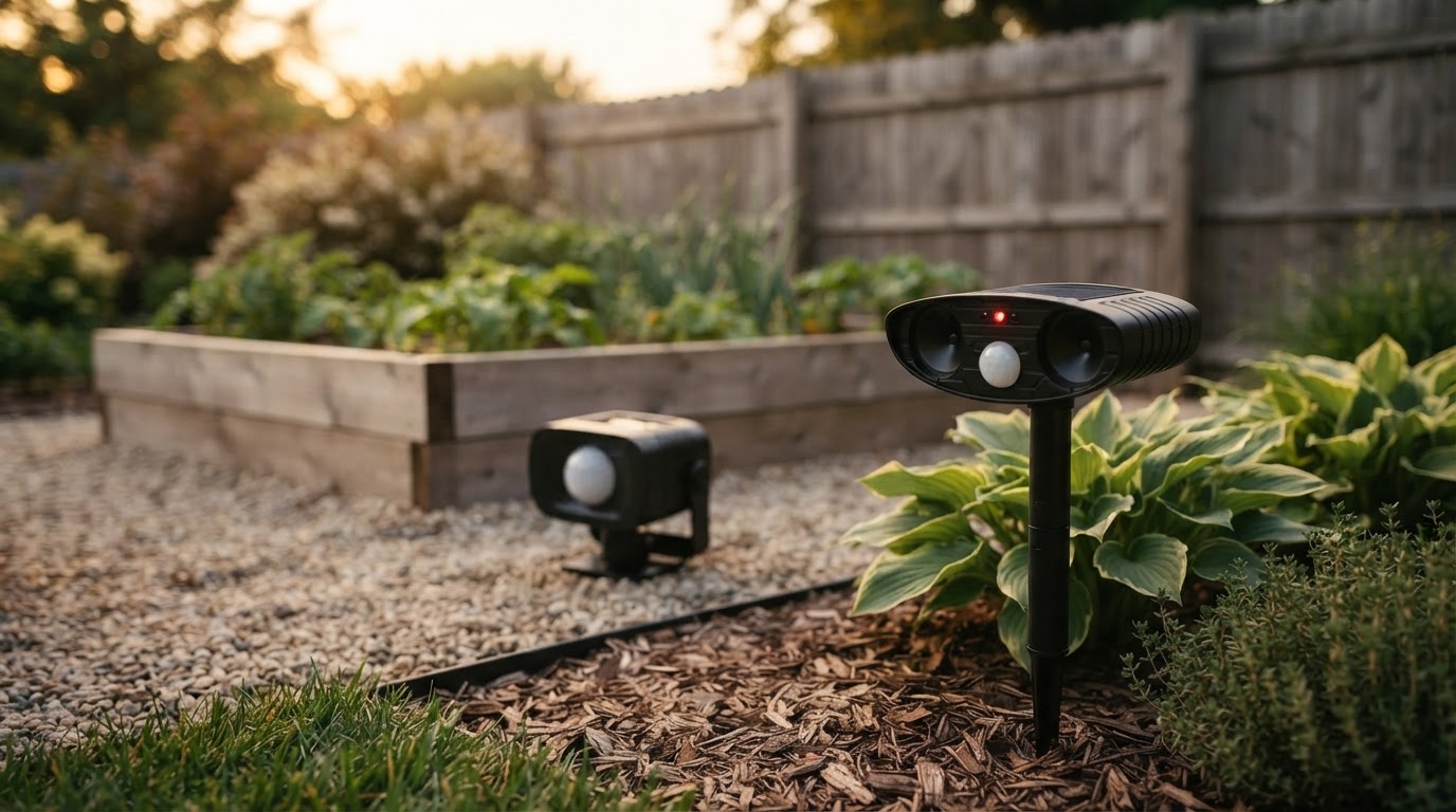 Solar Animal Repellent Motion Sensor Outdoor Comparison