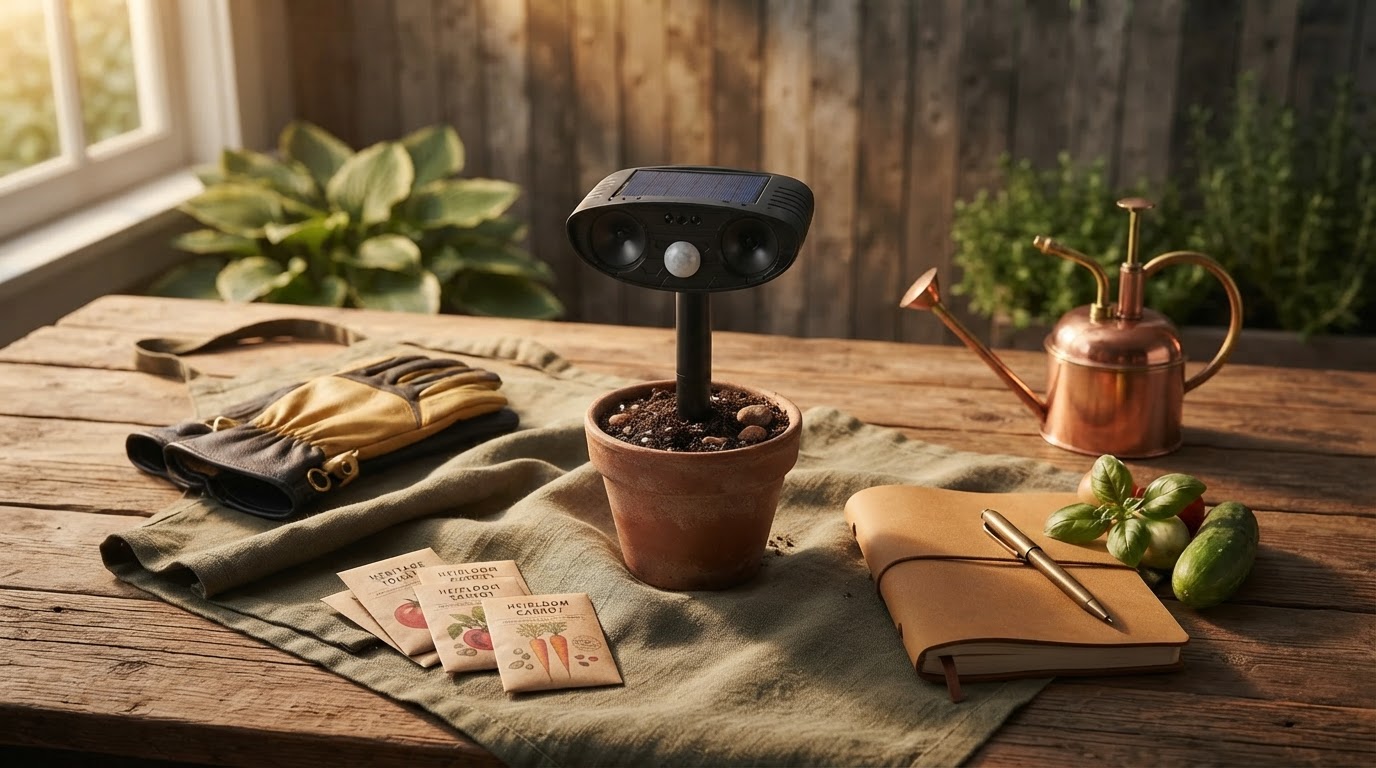 The Solar Animal Repellent Framework for Yard Security