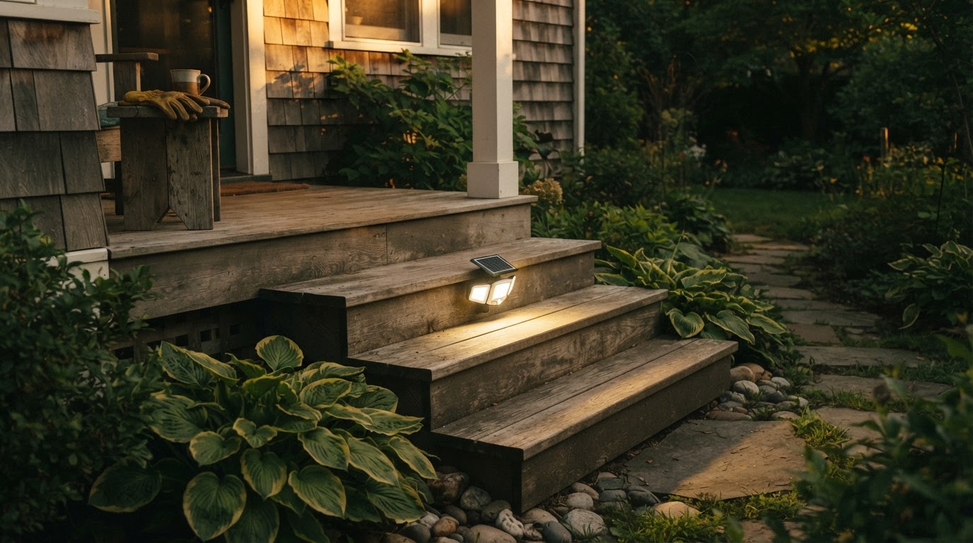Why Use Wireless Motion Sensor Stair Lights by Solar Motion Sensor Flood Light?