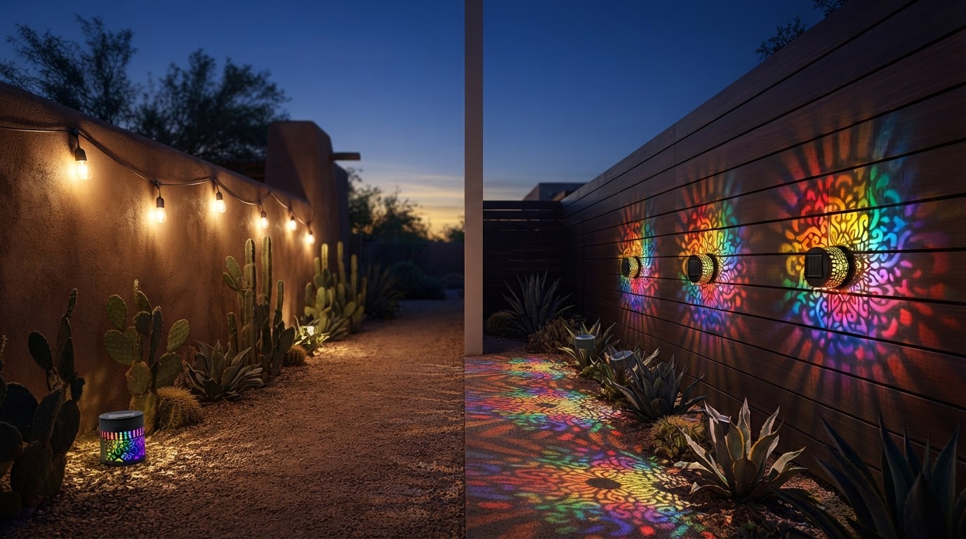 Solar Mandala Lights: A Shift in Boho Pathway Logic