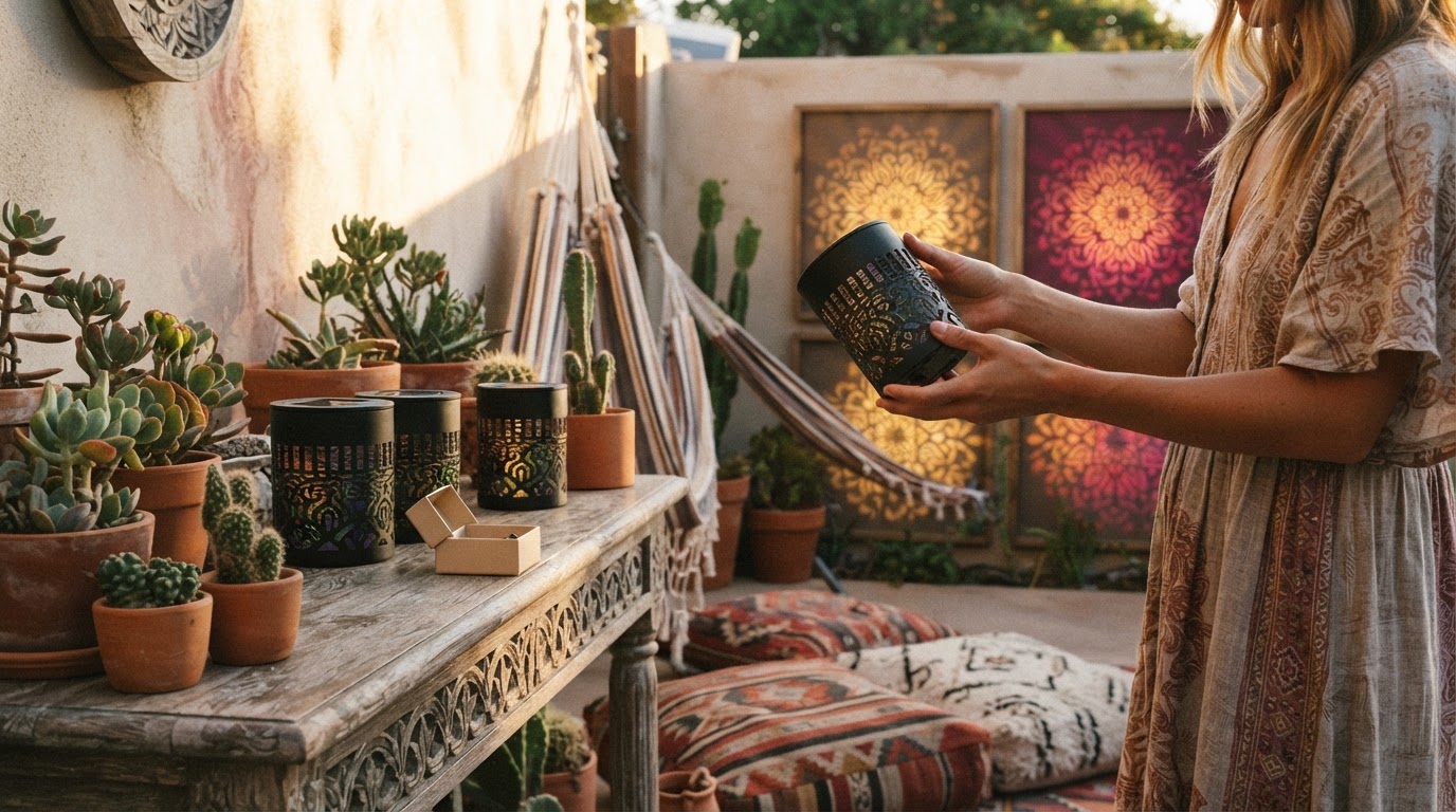 Solar Mandala Lights: The 5-Step Boho Garden Setup