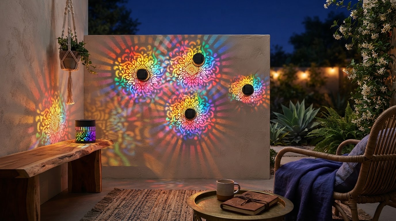 Creative Shadow Lighting Ideas for Backyard Walls
