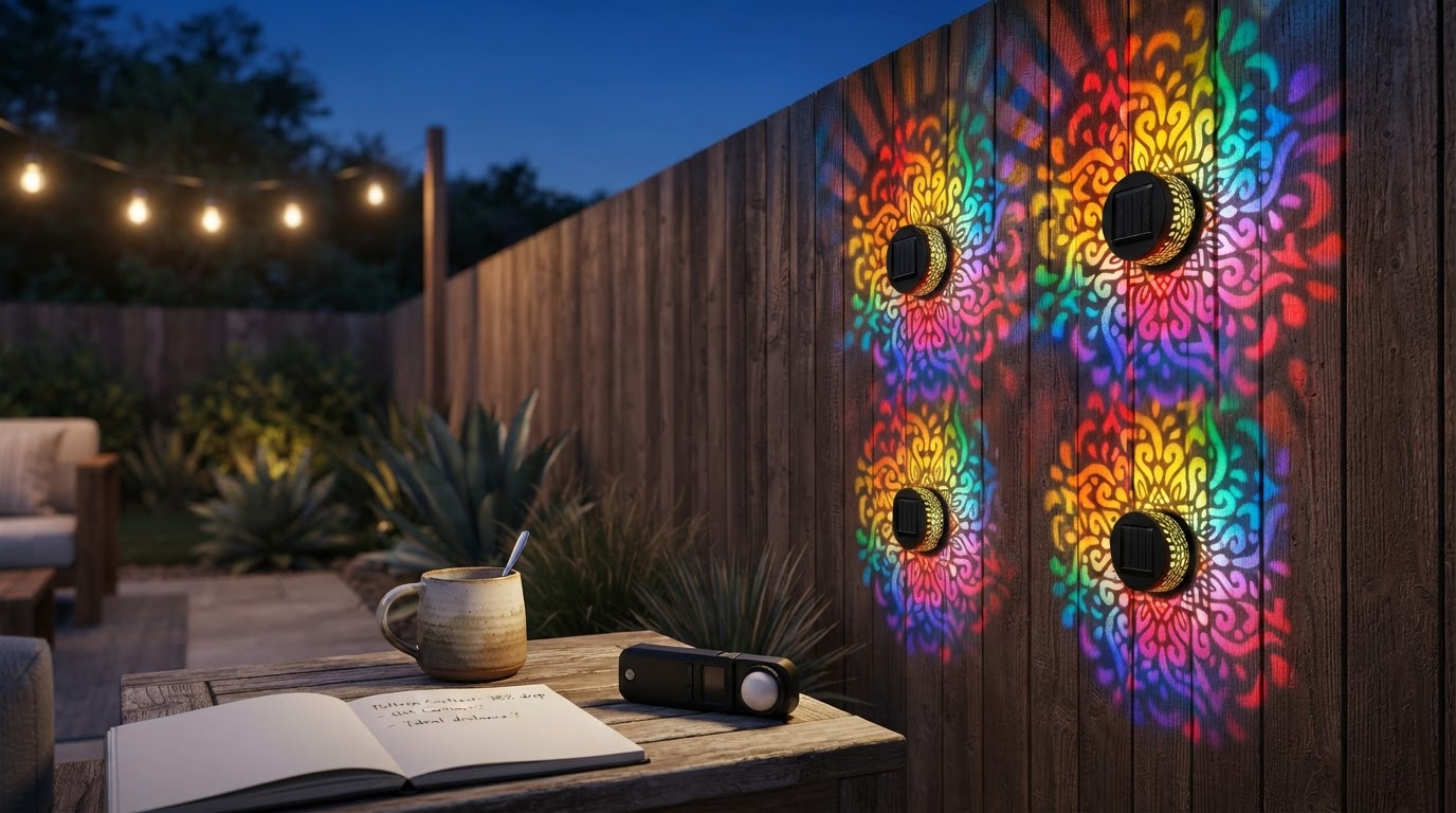 The Solar Mandala Light Test Most Buyers Skip: Shadow vs. Size