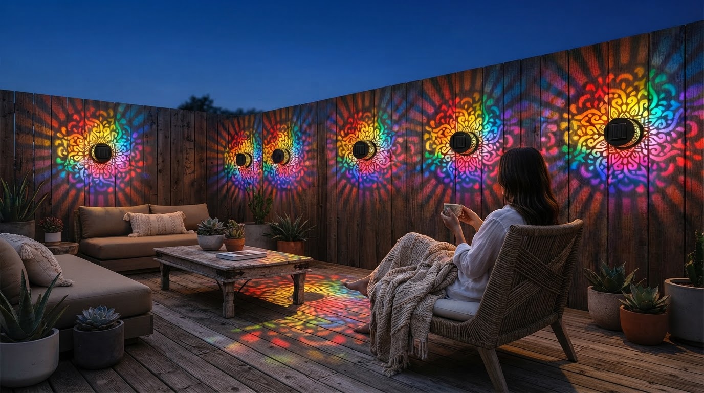 Understanding Shadow Patterns and Ambient Light for Outdoor Relaxation