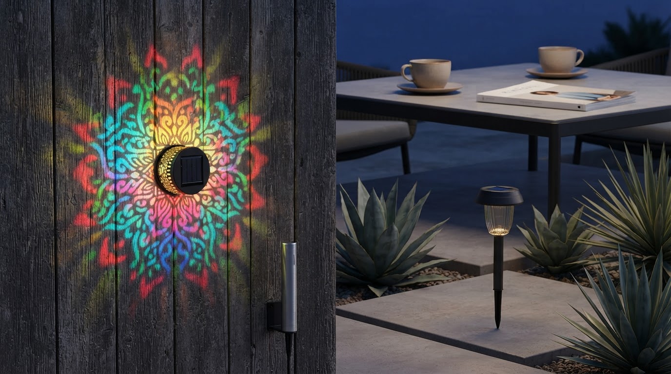 Solar Mandala Lights: Evaluating Garden Stake Performance