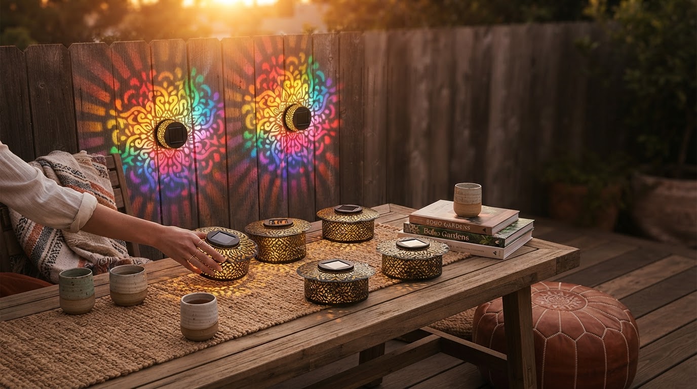 Solar Mandala Lights: A New Standard for Shadow Casting