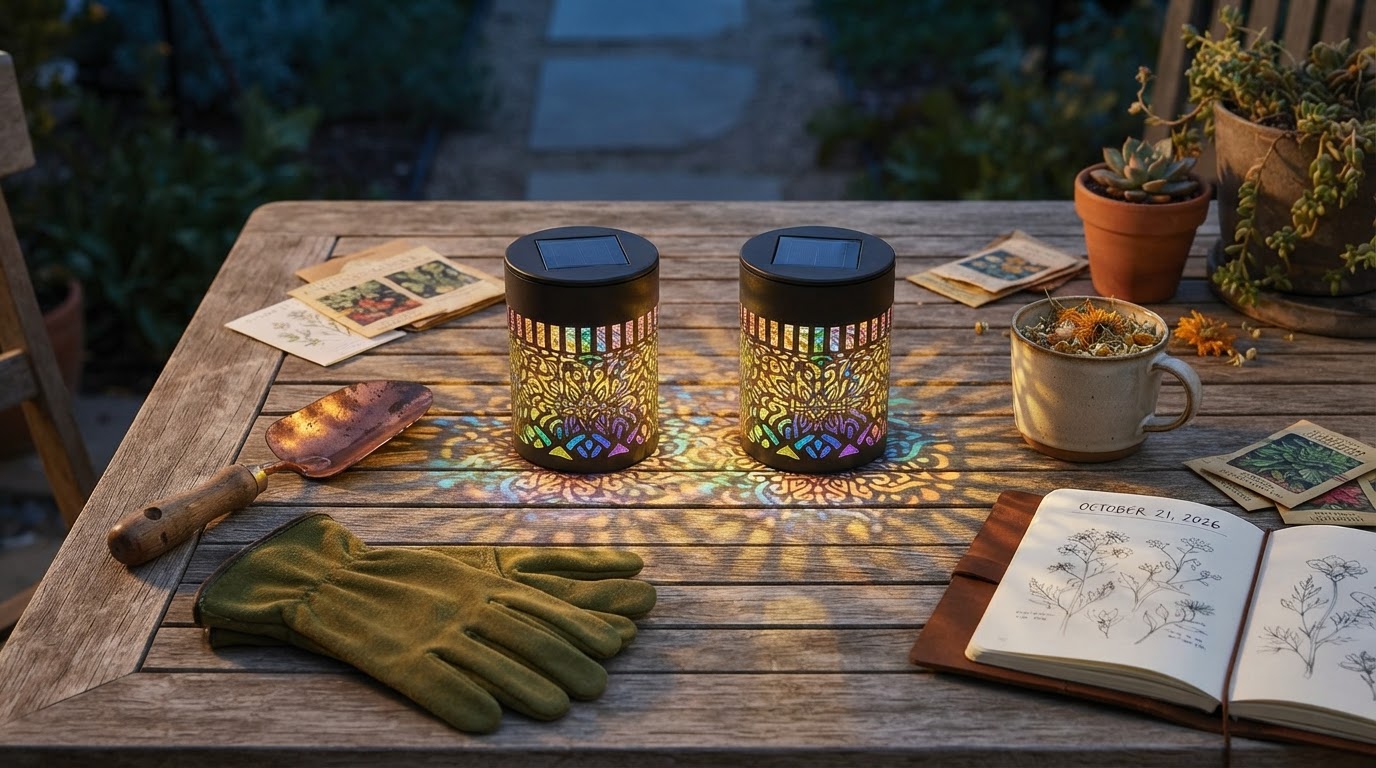Choosing Solar Mandala Lights for Outdoor Gardeners