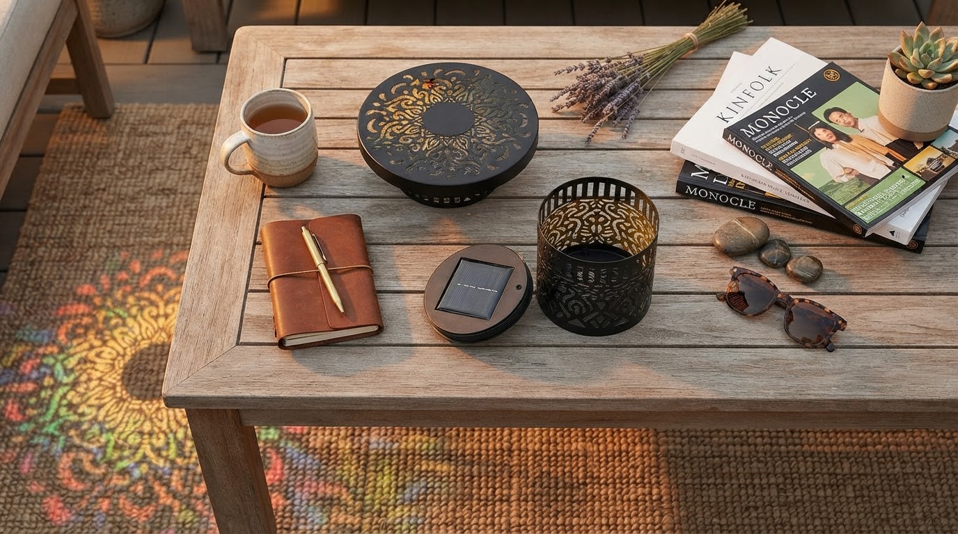 Why choose Solar Mandala Lights for garden shadow patterns?