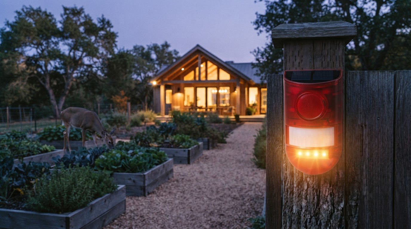 How does the Solar Motion Alarm work for property security?