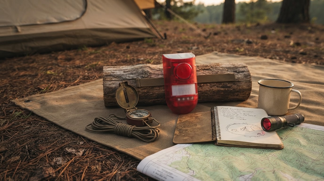 Securing Remote Campsites with a Solar Motion Alarm