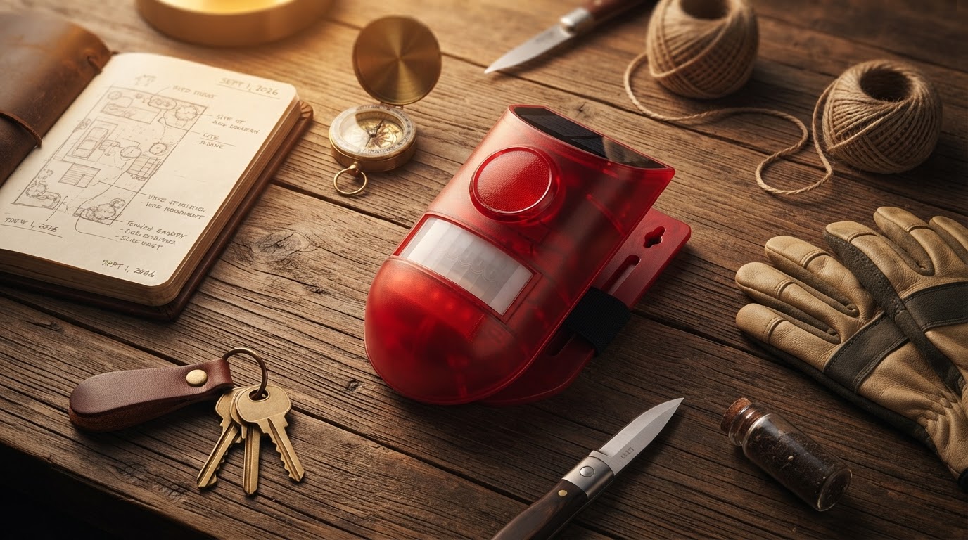 Securing Property with Solar Motion Alarm Integration