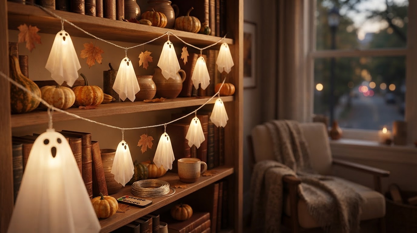 How do Spooky Strings Lights define Halloween fairy lights?