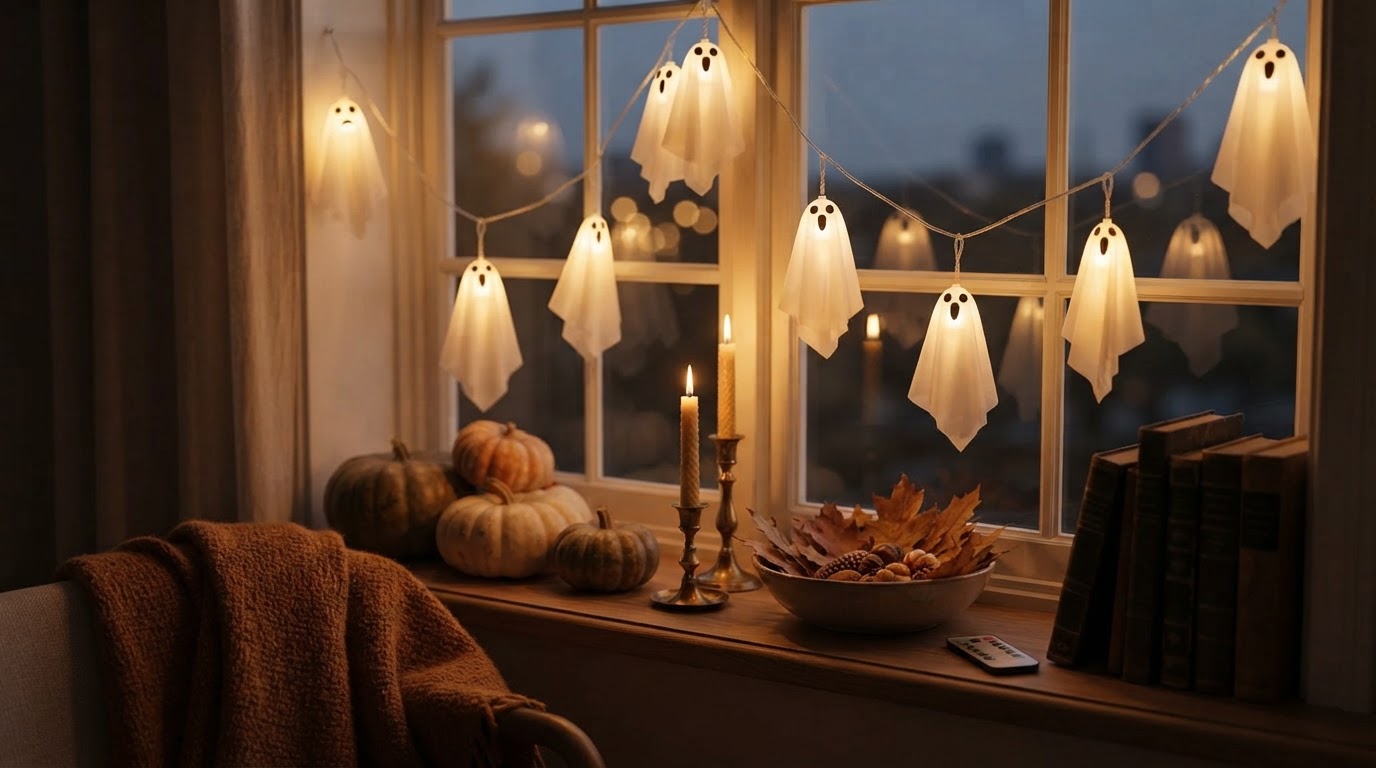 Optimizing Halloween Window Displays with Spooky Strings Lights