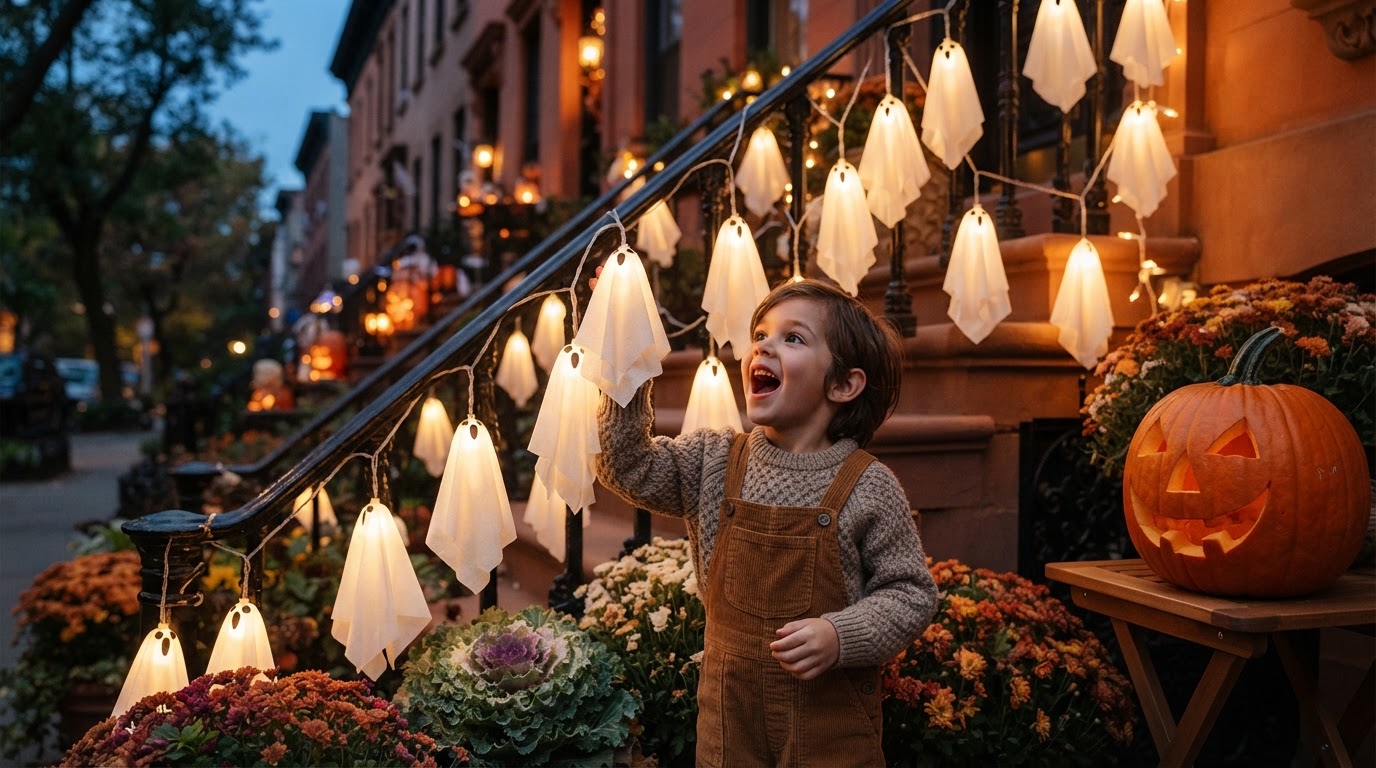 Scaling Up with Spooky Strings Lights Web Displays