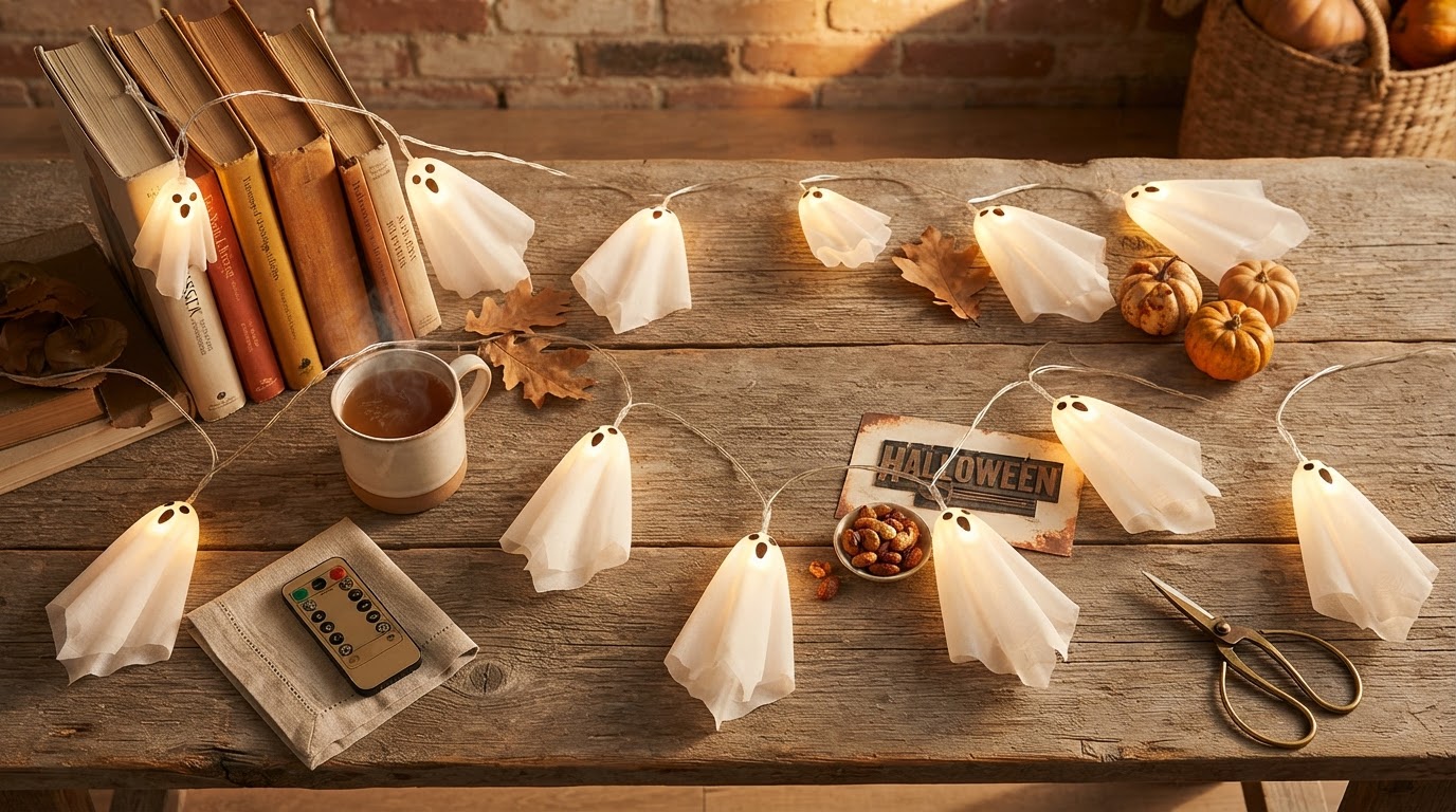 Architectural Lighting with Spooky Strings Lights