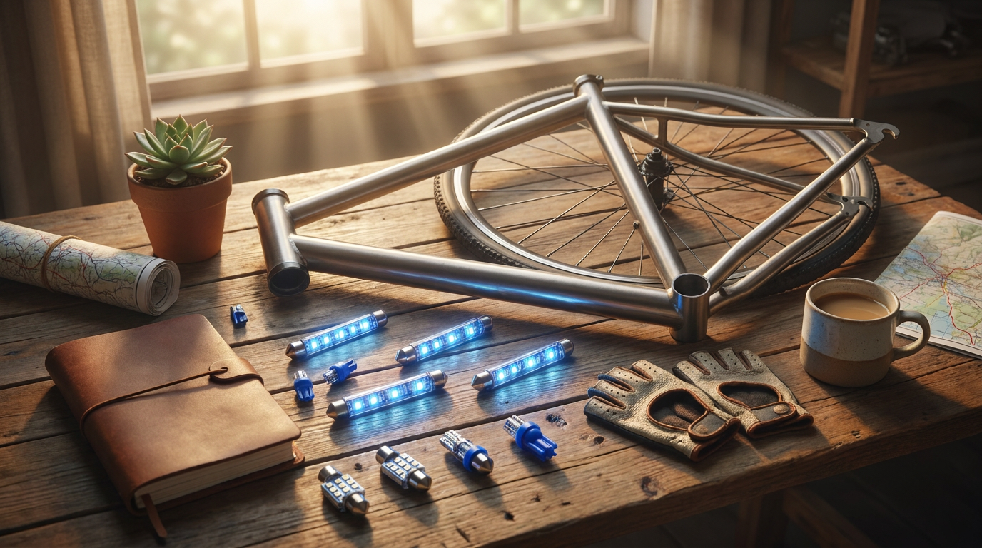 Choosing a Rideluminate Bicycle Frame Light Kit