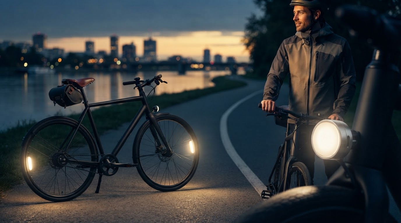 Choosing Rideluminate for Sustainable Night Cycling Safety