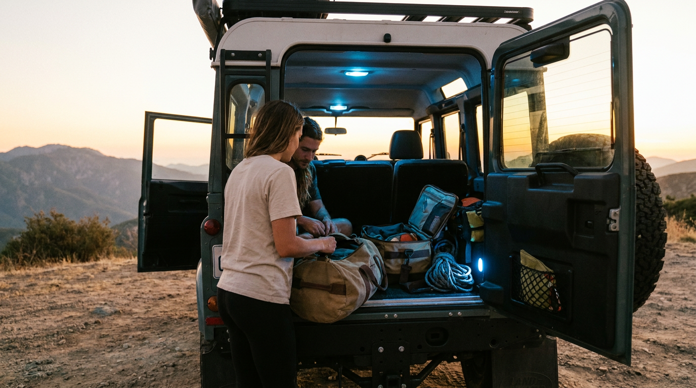 Summer Adventure Gear and Rideluminate LED Interior Kits