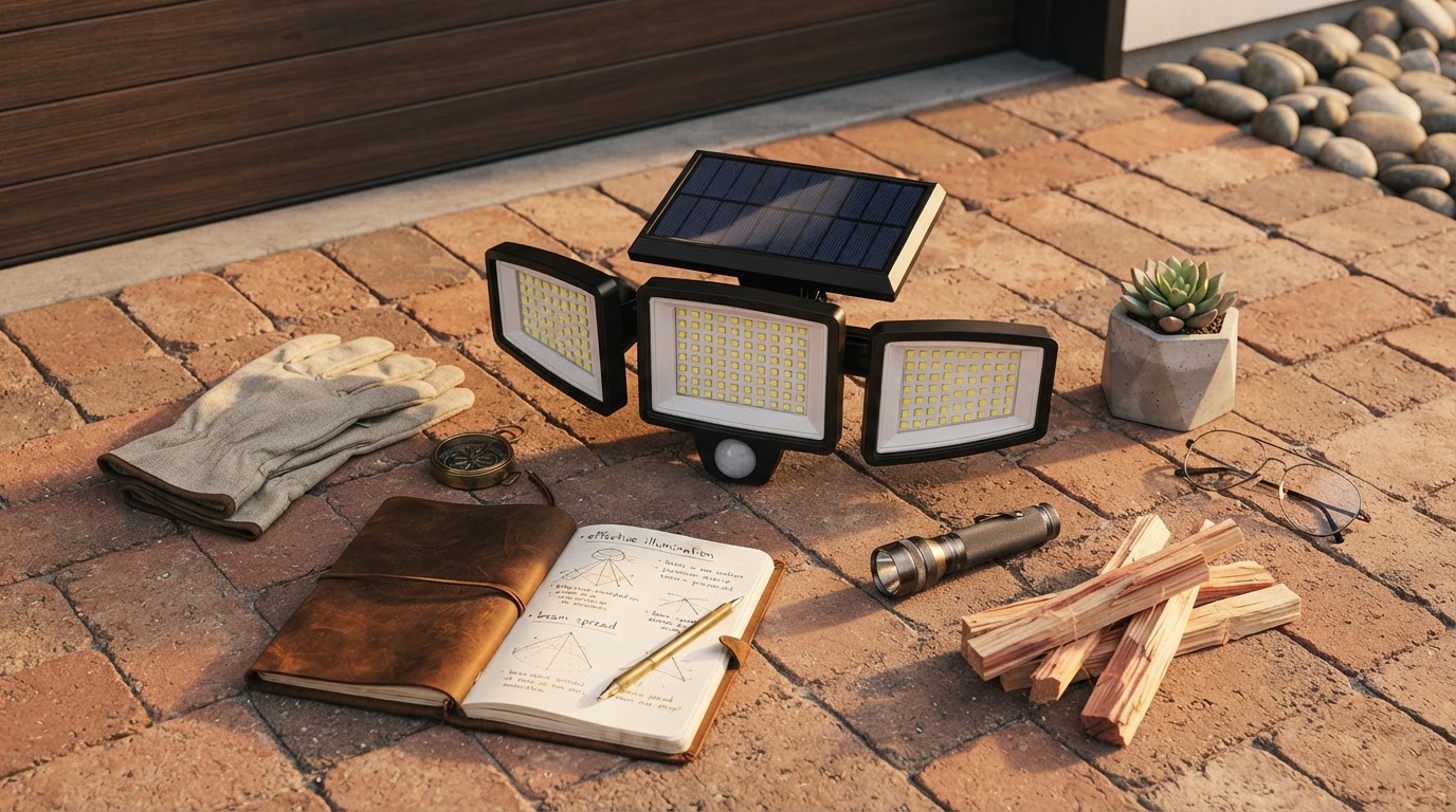 Optimizing Solar Motion Sense Light Output for Driveways