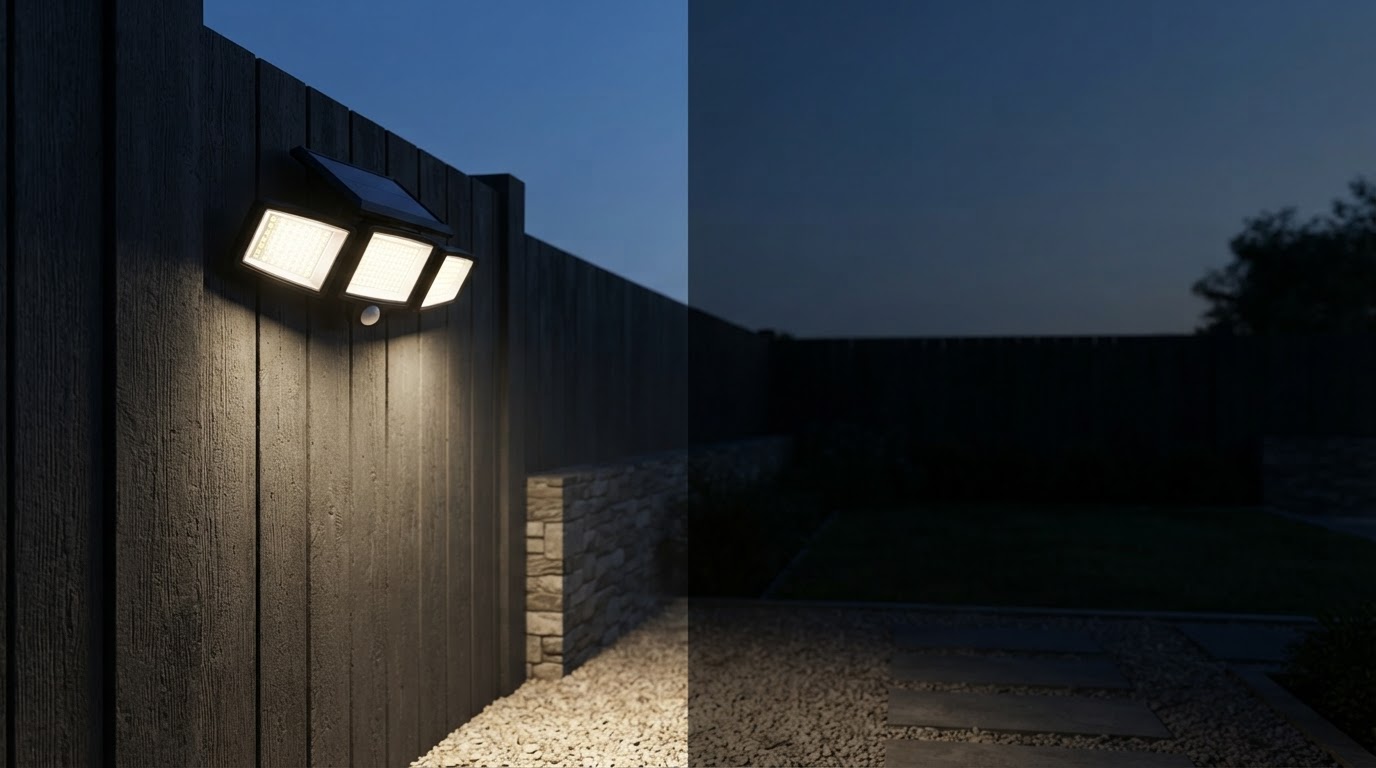 Why choose Solar Motion Sense Light for perimeter fences?
