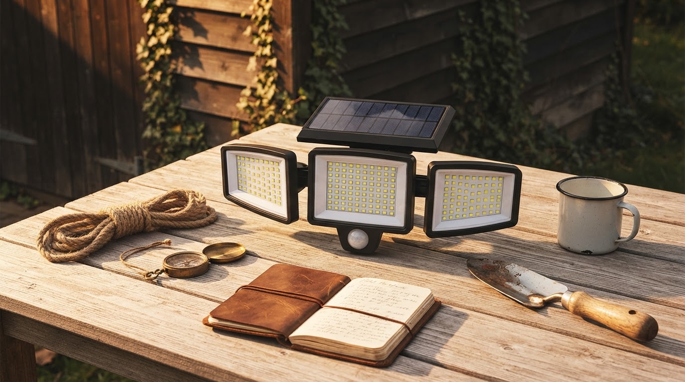 Solving Off-Grid Shed Illumination with Solar Motion Sense Light