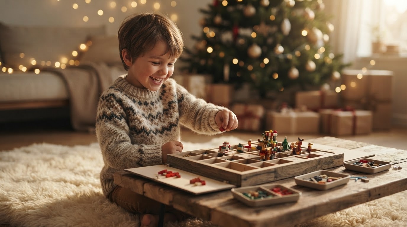 How do I build a Christmas Advent Building Blocks Calendar?