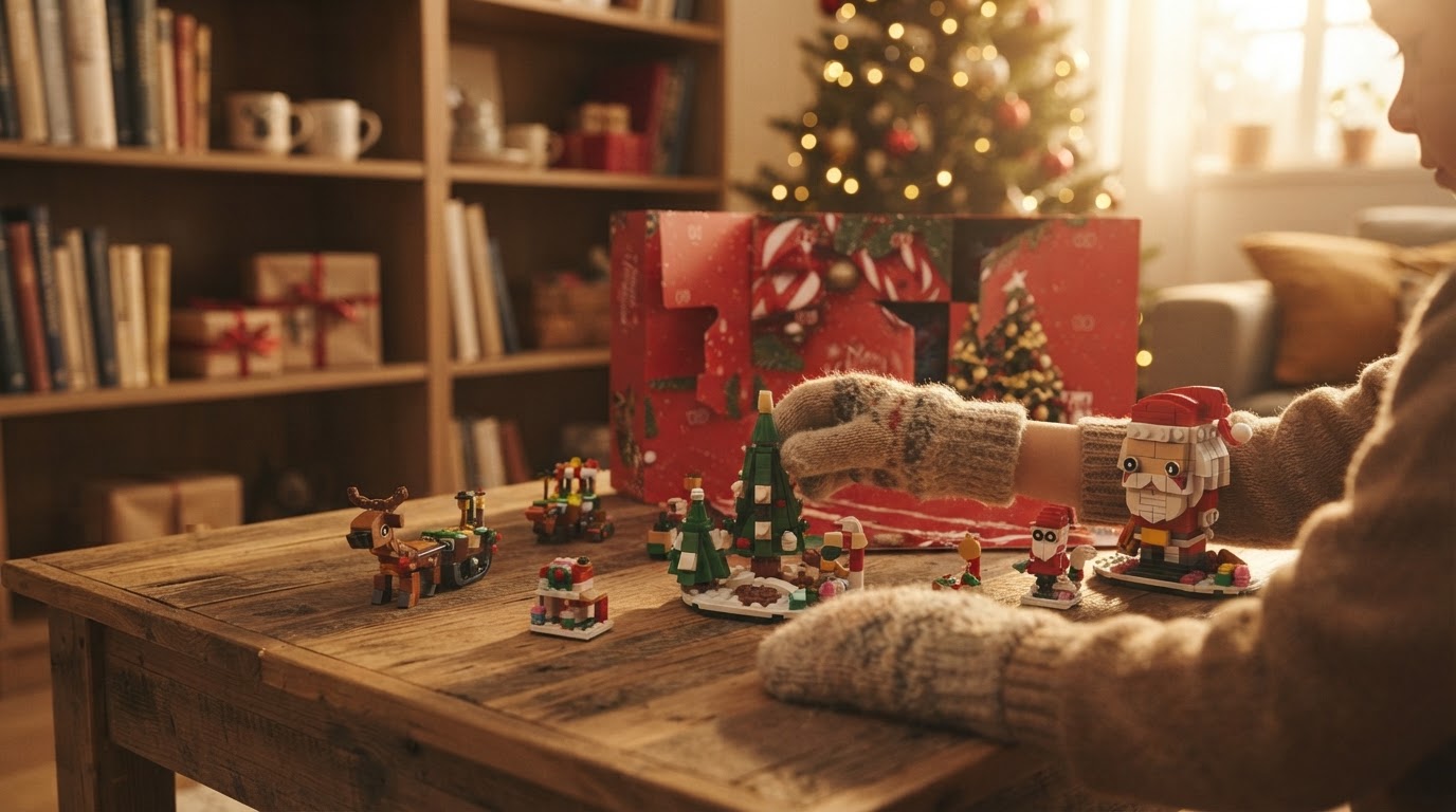 Christmas Advent Building Blocks Calendar Hands-On Review