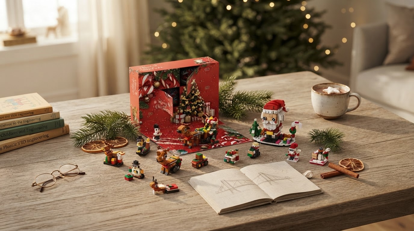 Choosing Christmas Advent Building Blocks Calendar for STEM
