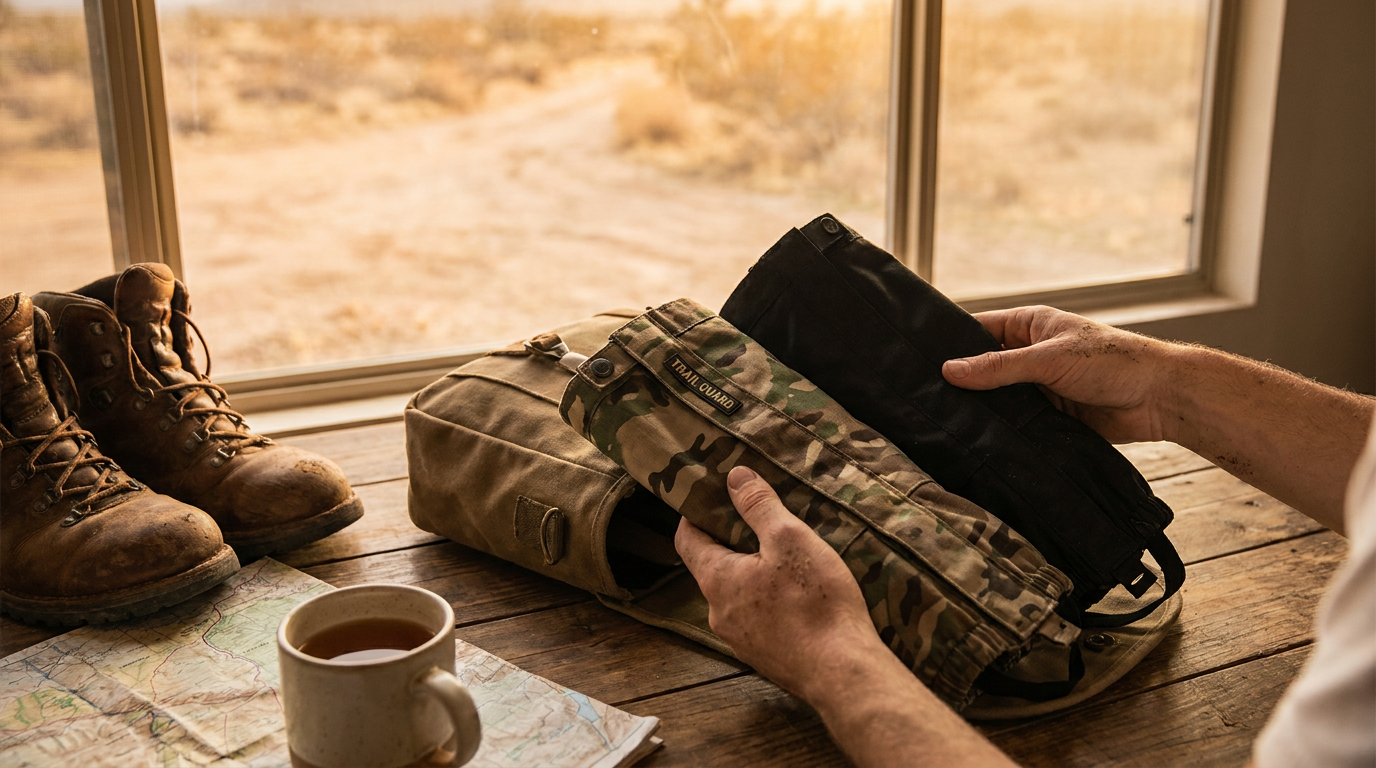 Trail Guard Gaiters for Summer Heat and Dust