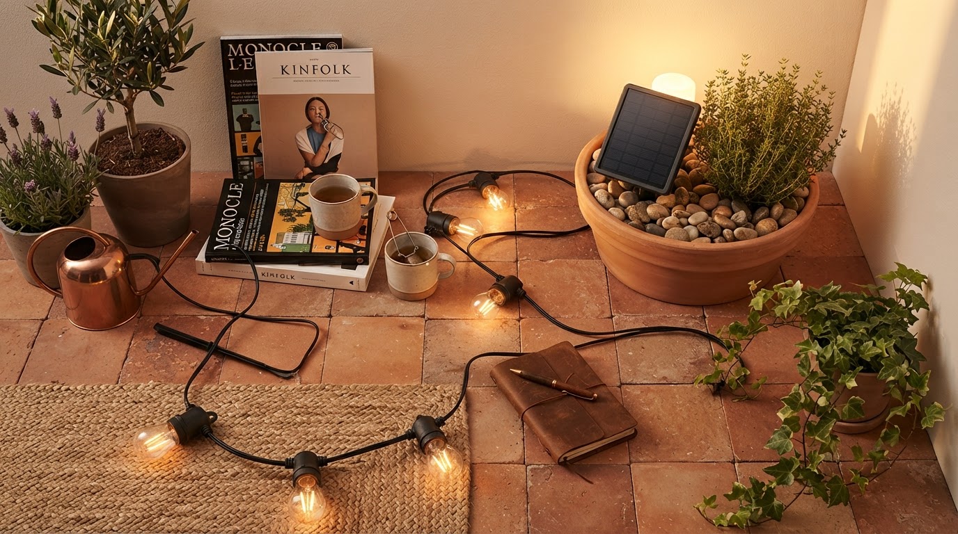 Three Frameworks for Outdoor Solar String Lights Balconies