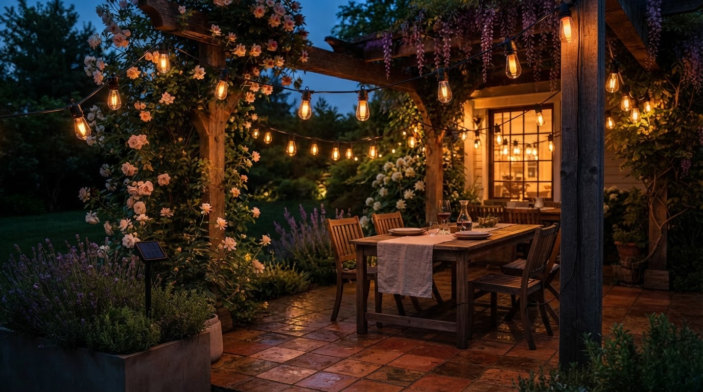 What is the best color temperature for Outdoor Solar String Lights?