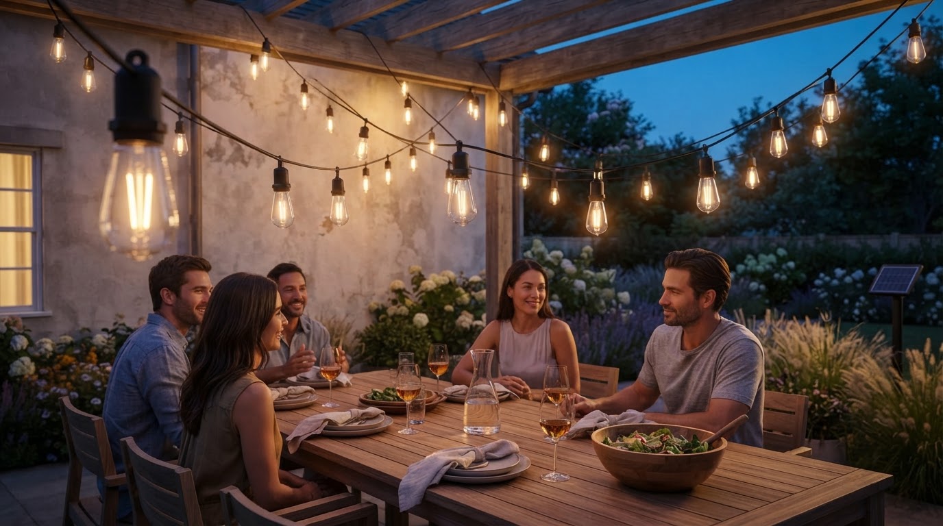 Choosing the Right Warm Glow (2700K) and Dimmable Ambiance for Backyard Gatherings