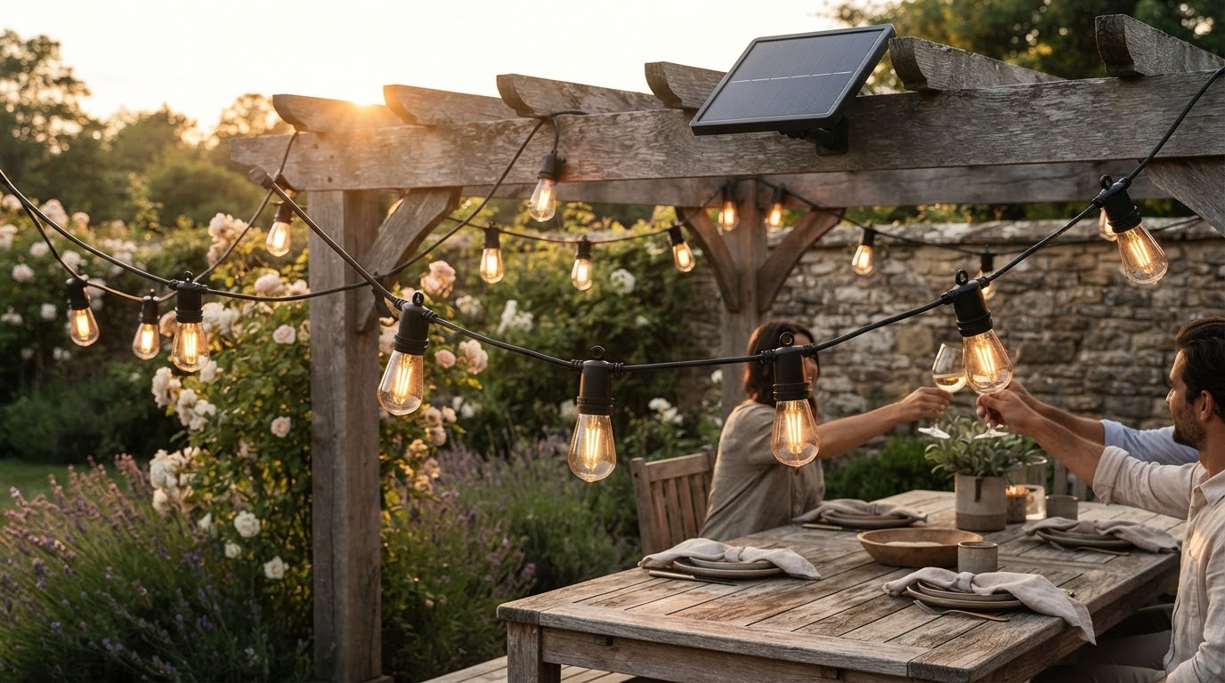 Brightech WeatherTite Outdoor Solar String Lights Specs