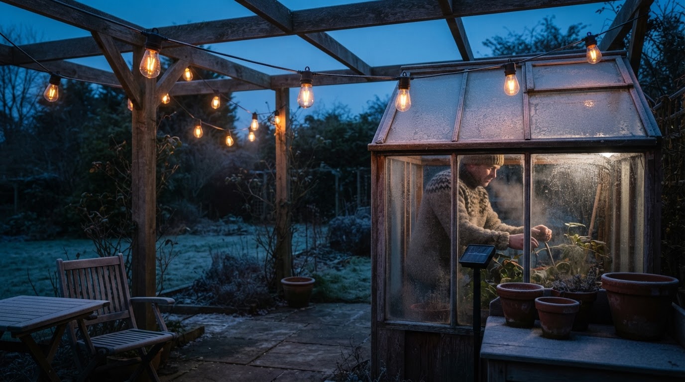 Do Outdoor Solar String Lights Edison Bulbs Work in Winter?