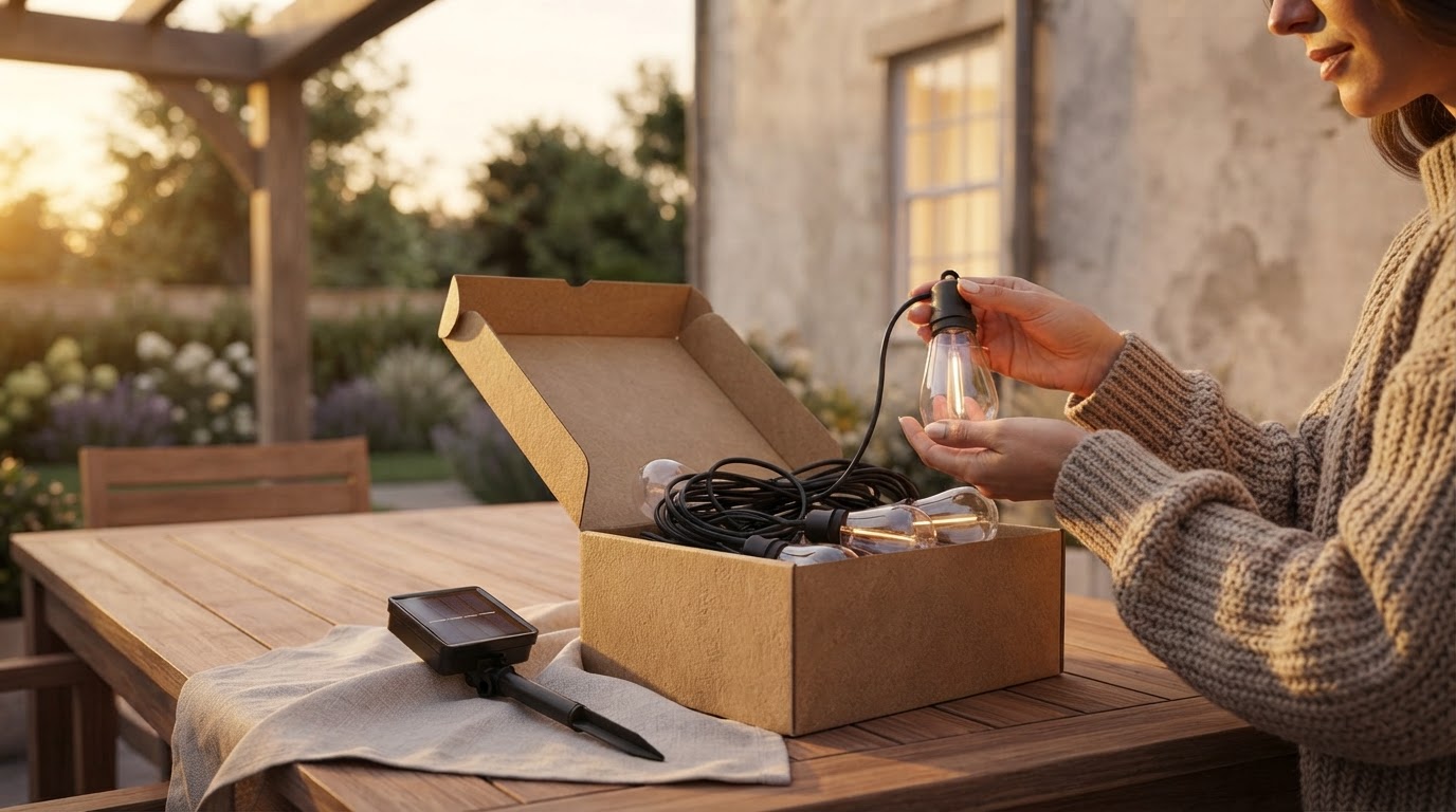 Why buy shatterproof Outdoor Solar String Lights?
